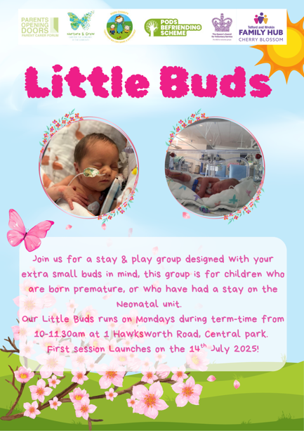 Little Buds - stay & play leaflet