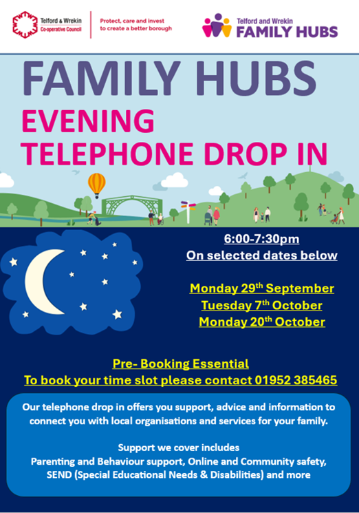 Evening Drop In information