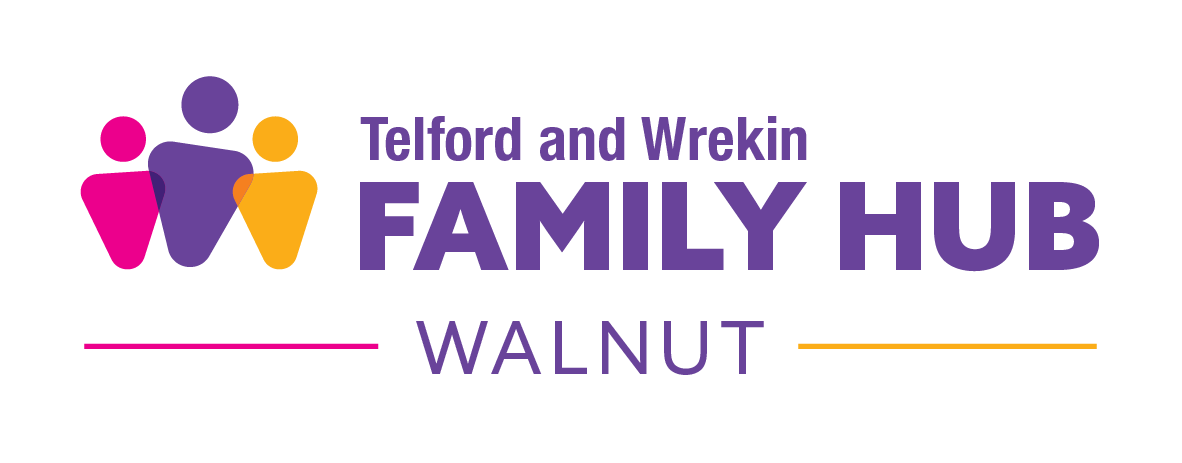 Family Hub Centre Logos Walnut