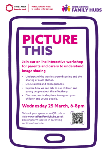 Picture This Flyer and QR link