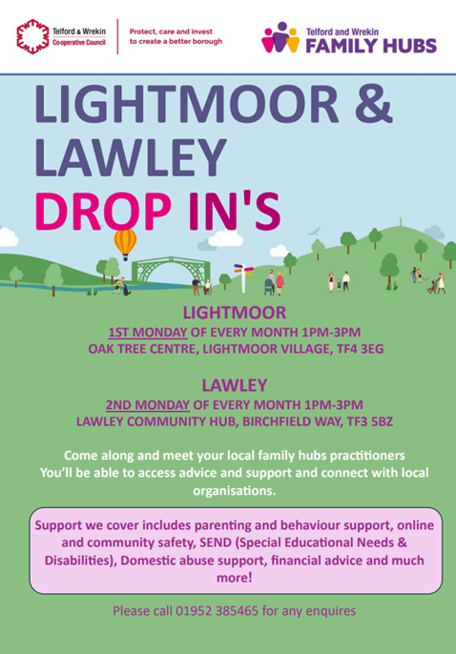 Lawley Lightmoor Drop In Information