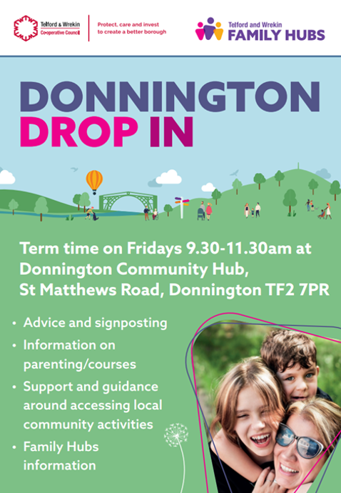 Donnington Drop In Flyer